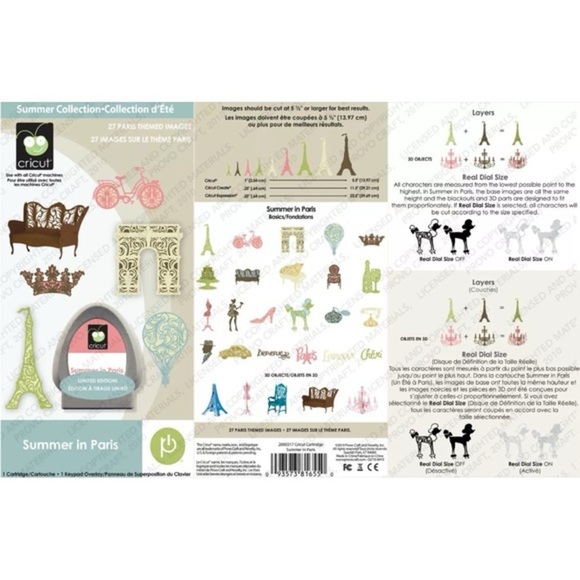 Experience the Magic of Paris with Brand New Cricut SUMMER IN PARIS Cartridge - Picture 7 of 10